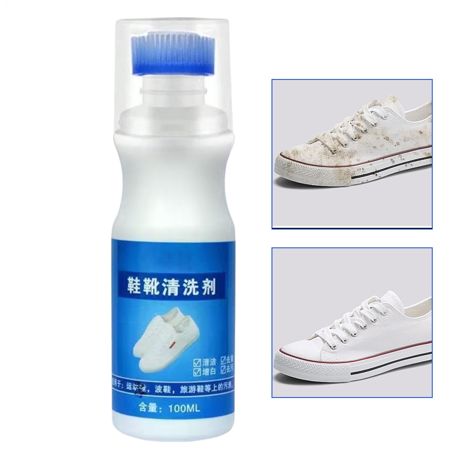 Sneaker Care Spray - No-Wash Foam Shoes Cleaner 100ml White