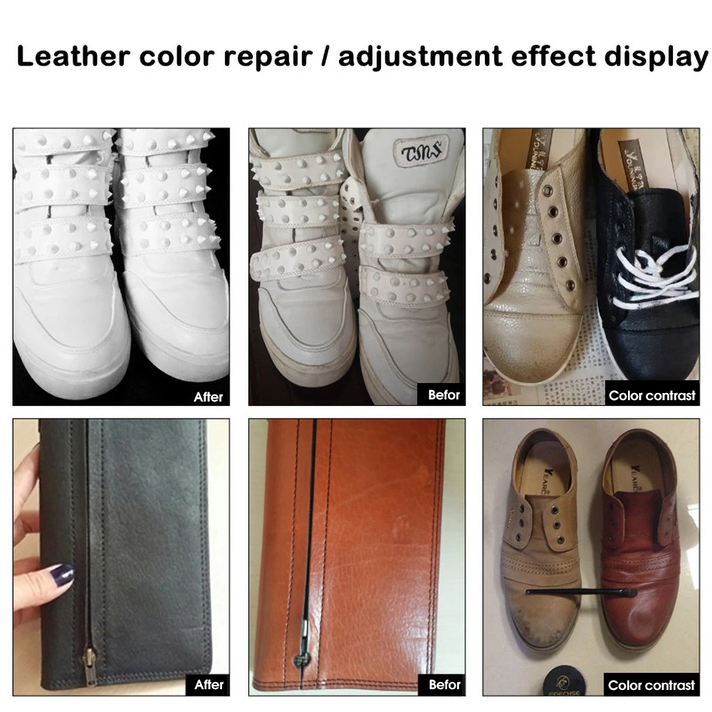 Leather Repair Kit Recoloring  - Sneaker Care Spray review and price