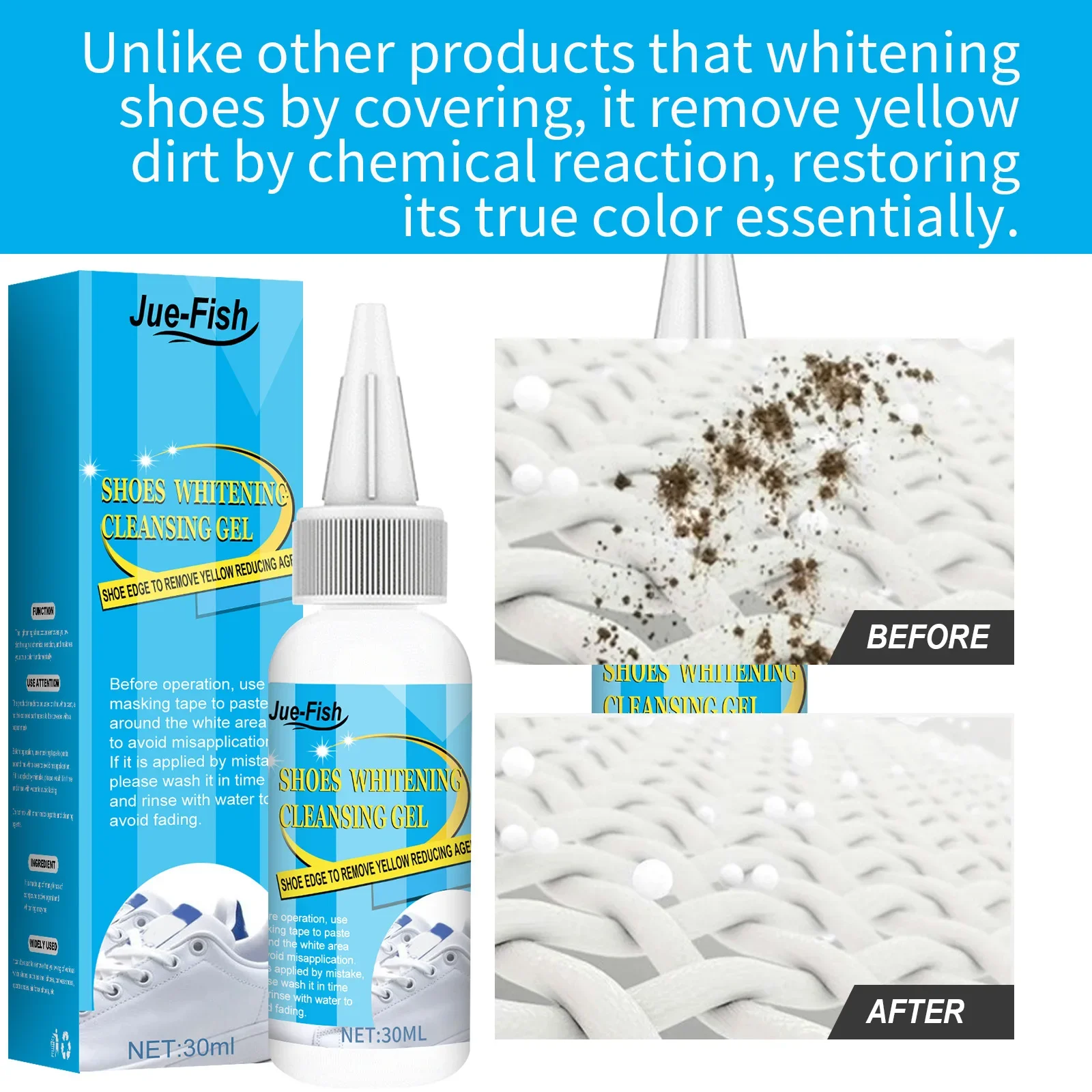 White Shoes Cleaning Gel Stain - Sneaker Care Kit review and price