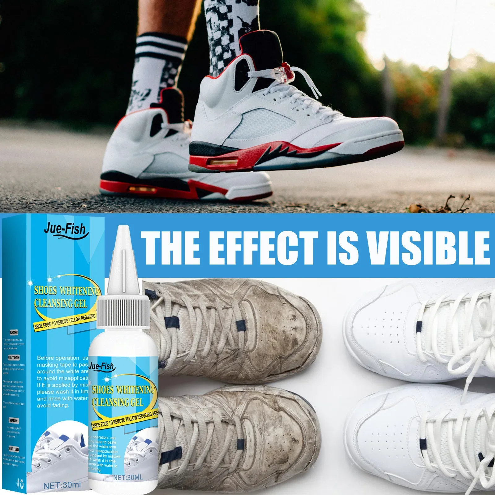 White Shoes Cleaning Gel Stain - Sneaker Care Kit review and price