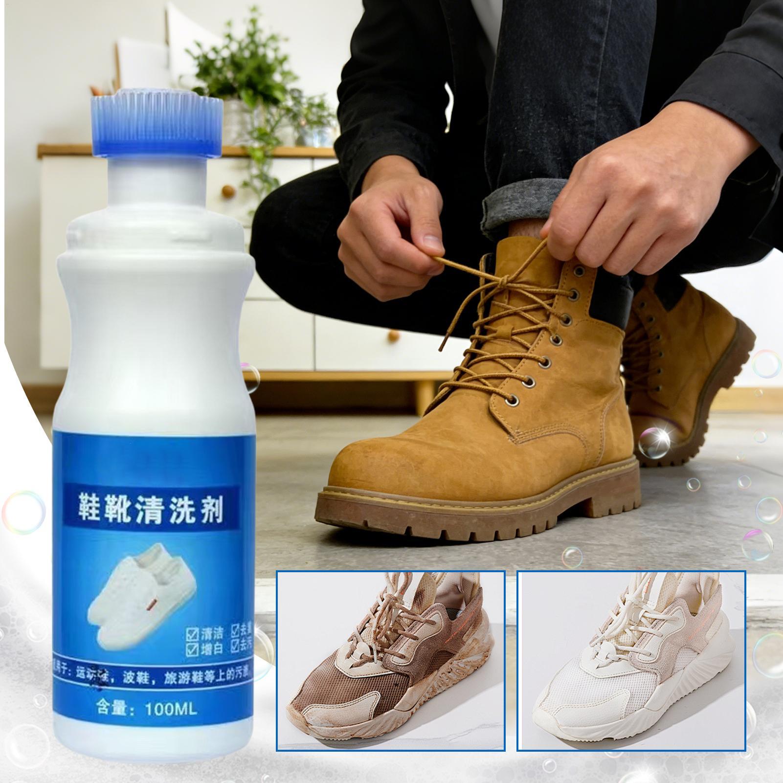 White Shoe Cleaner 100ml Foam  - Sneaker Care Spray review and price