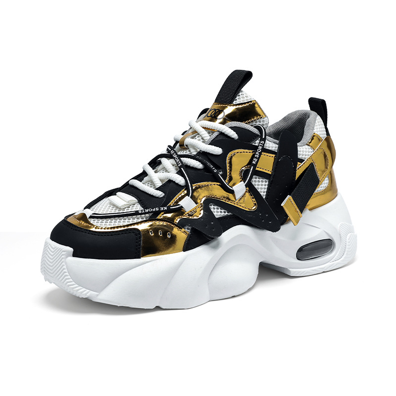 New Dad Shoes Color-blocked Ca - Sneaker Career review and price